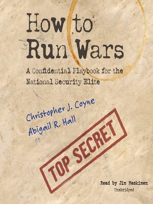 cover image of How to Run Wars